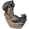 image:imageWater Fountain  Rocky Mountain Splash Black Bears Garden Decor Fountain  Outdoor Water FeatureBlack Bear Cubs