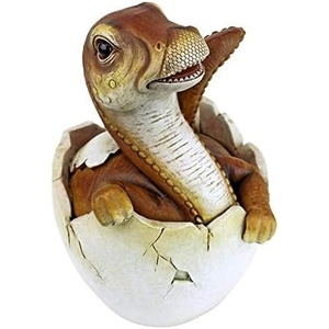 image:imageDesign Toscano Baby Raptor Dino Egg Statue