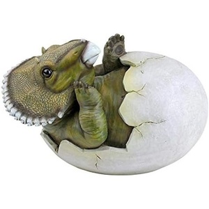 image:imageDesign Toscano Baby Triceratops Dino Egg Statue