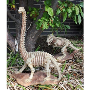 image:imageDesign Toscano Bad to the Bone Jurassic TRex Skeleton Dinosaur Statue 21 Inch Resin Full Color FinishBrachiosaurus