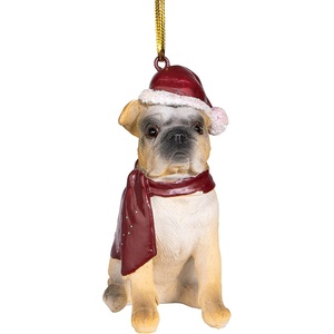 image:imageDesign Toscano Black Labrador Retriever Holiday Dog Christmas Tree OrnamentBulldog