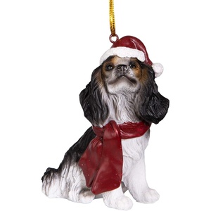 image:imageDesign Toscano Black Labrador Retriever Holiday Dog Christmas Tree OrnamentCharles Cavalier