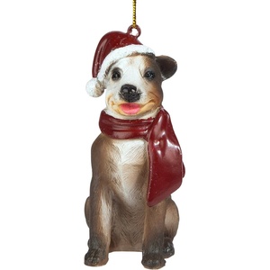 image:imageDesign Toscano Black Labrador Retriever Holiday Dog Christmas Tree OrnamentPitbull