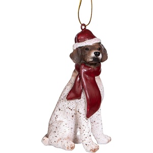 image:imageDesign Toscano Black Labrador Retriever Holiday Dog Christmas Tree OrnamentPointer