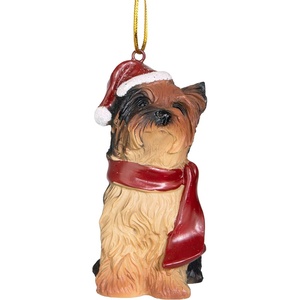 image:imageDesign Toscano Black Labrador Retriever Holiday Dog Christmas Tree OrnamentYorkie