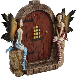 image:imageDesign Toscano CL6564 The Fairies Wall Sculpture Plaque Sign Full ColorEnchanted Fairy