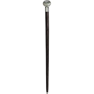 image:imageDesign Toscano Cobra Pewter Walking StickGreen Sphere Gentlemans Walking Stick