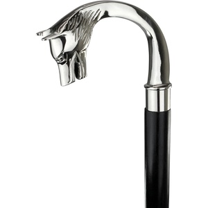 image:imageDesign Toscano Cobra Pewter Walking StickMajestic Wolf Solid Hardwood Walking Stick