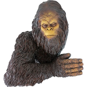 image:imageDesign Toscano DB583078 Bigfoot The Bashful Yeti IndoorOutdoor Garden Tree Sculpture 15 Inches Wide 12 Inches Deep 15 Inches High Handcast Polyresin Full Color Finish