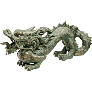 image:imageDesign Toscano EU9306 Asian Dragon Wall Statue Medium 21 Inch Bronze Verdigris FinishBronze Verdigris Finish