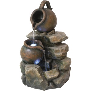 image:imageDesign Toscano LaTaverna Cascading Urns Illuminated Garden FountainLataverna