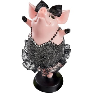 image:imageDesign Toscano Lace and Lard Madame Pig StatueFull Color