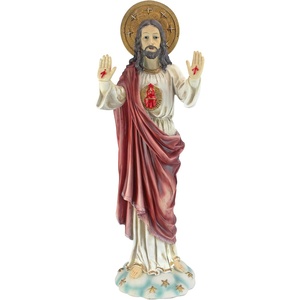 image:imageDesign Toscano Miraculous Medal Madonna Virgin Mary Italian Style Religious IndoorOutdoor Garden Statue 23 Inch Cast Stone Resin Full Color FinishFull Color