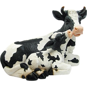 image:imageDesign Toscano Mother Cow and Calf Garden StatueMother Cow  Calf