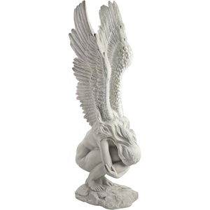 image:imageDesign Toscano NG33765 Remembrance and Redemption Angel Religious Garden Statue Medium 15 Inch IvoryGRAND REMEMBRANCE REDEMPTION