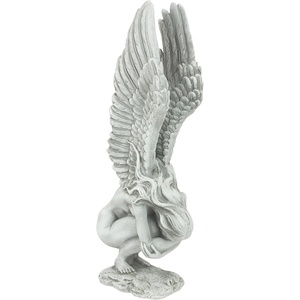 image:imageDesign Toscano NG33765 Remembrance and Redemption Angel Religious Garden Statue Medium 15 Inch IvoryMEDIUM REMEMBRANCE AND REDEMPTION