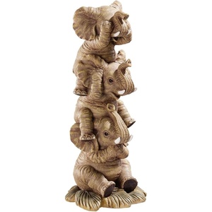image:imageDesign Toscano NG33769 HearNo SeeNo SpeakNo Evil Stacked Elephants1 piece