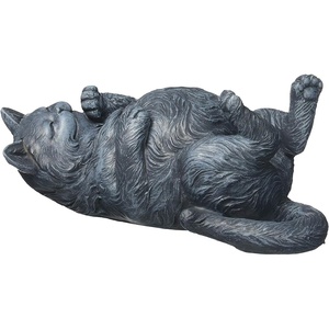 image:imageDesign Toscano Playful Cat Stretching StatueCat on Back