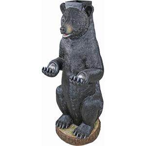 image:imageDesign Toscano Postal Bear Mail Post Sleeve Statue 165Wx165Dx43H 30 lbs