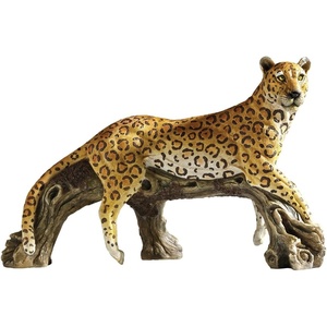 image:imageDesign Toscano Prowling American Mountain Cougar IndoorOutdoor Garden Statue 22 Inches Wide 5 Inches Deep 8 Inches High Handcast Polyresin Full Color FinishLeopards Kingdom