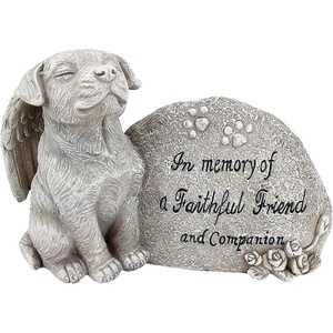image:imageDesign Toscano QL593931 Forever in Our Hearts Memorial Dog Statuegreystone