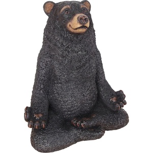 image:imageDesign Toscano QM13096 Zen Yoga Frog Statue 12 Inch Full ColorHoney Zen Bear