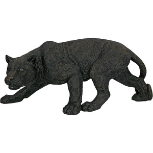 image:imageDesign Toscano Shadowed Predator Black Panther Garden Statue Medium 26 Inch Polyresin BlackMedium