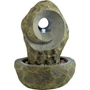 image:imageWater Fountain with LED Light  Kandinsky Spiral Garden Decor Fountain  Outdoor Water FeatureKandinsky Spiral