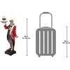 image:imageDesign Toscano Bones the English Skeleton Butler Gothic Pedestal Table 36 Inch Polyresin Full ColorCL984Bones