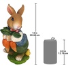 image:imageDesign Toscano Bunny Hop Lane Statue FatherFather