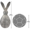 image:imageDesign Toscano FU83243 Big Burley Bunny Oliver The Rabbit Garden Statue Gray Stone FinishOliver