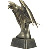 image:imageDesign Toscano Forging Strength American Bald Eagle Art Deco Statue 14 Inch Polyresin Bronze FinishQS7373Forging Strength
