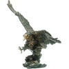 image:imageDesign Toscano Forging Strength American Bald Eagle Art Deco Statue 14 Inch Polyresin Bronze FinishQS7373Victors Eagle