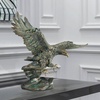 image:imageDesign Toscano Forging Strength American Bald Eagle Art Deco Statue 14 Inch Polyresin Bronze FinishQS7373Victors Eagle