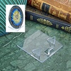 image:imageDesign Toscano GM1018 Tiffanys Holy Dove of Peace Art Glass Square Suncatcher Window Panel 10 inches wide 10 inches tall Stained Glass Blue Enamel