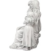 image:imageDesign Toscano He Loves the Little Children IndoorOutdoor Holy Religious Garden Statue 28 Inches High Cast Stone Resin Antique Stone Finish