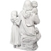 image:imageDesign Toscano He Loves the Little Children IndoorOutdoor Holy Religious Garden Statue 28 Inches High Cast Stone Resin Antique Stone Finish