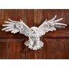 image:imageDesign Toscano Holy Dove of Peace Indoor Religious Bird Wall Plaque Sculpture Medium 14 inches tall Cast Marble Resin White FinishFull Color