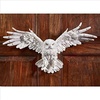image:imageDesign Toscano Holy Dove of Peace Indoor Religious Bird Wall Plaque Sculpture Medium 14 inches tall Cast Marble Resin White FinishFull Color