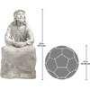 image:imageDesign Toscano Jesus in the Garden of Gethsemane Religious Garden Statue 23 Inch Polyresin Antique Stone