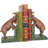 image:imageDesign Toscano SP1601 Bookworm Bunny Rabbits Cast Iron Sculptural Bookend Pair full colorBilly Goat