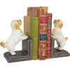 image:imageDesign Toscano SP1601 Bookworm Bunny Rabbits Cast Iron Sculptural Bookend Pair full colorKing Charles Spaniel Dog