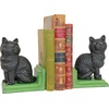 image:imageDesign Toscano SP1601 Bookworm Bunny Rabbits Cast Iron Sculptural Bookend Pair full colorKitten Kibitzing