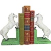 image:imageDesign Toscano SP1601 Bookworm Bunny Rabbits Cast Iron Sculptural Bookend Pair full colorMajestic Stallion