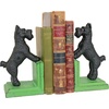 image:imageDesign Toscano SP1601 Bookworm Bunny Rabbits Cast Iron Sculptural Bookend Pair full colorOver the Fence Scotty