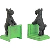 image:imageDesign Toscano SP1601 Bookworm Bunny Rabbits Cast Iron Sculptural Bookend Pair full colorOver the Fence Scotty