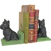 image:imageDesign Toscano SP1601 Bookworm Bunny Rabbits Cast Iron Sculptural Bookend Pair full colorSitting Scotty