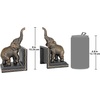 image:imageDesign Toscano SP1601 Bookworm Bunny Rabbits Cast Iron Sculptural Bookend Pair full colorTriumphant Elephant