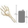 image:imageDesign Toscano Skeleton Hand of Destiny Sculptural Bottle Opener Single Faux Bone Finish Twin