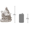 image:imageDesign Toscano The Pieta 1499 Bonded Marble Statue LargeThe Pieta Large